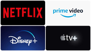 Netflix subscription  Prime video subscription  apple TV subscription  Diney+ subscription 
